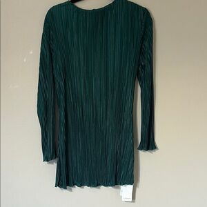 Commense Green Backless Dress